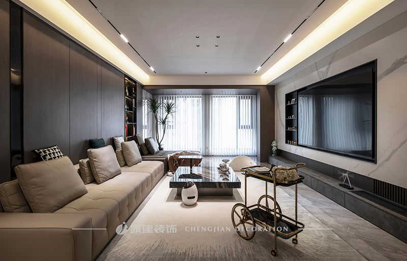 現(xiàn)代風格大平層 現(xiàn)代風格大平層