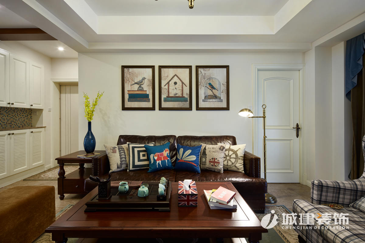 海歸小美之家-美林灣三室兩廳裝修案例