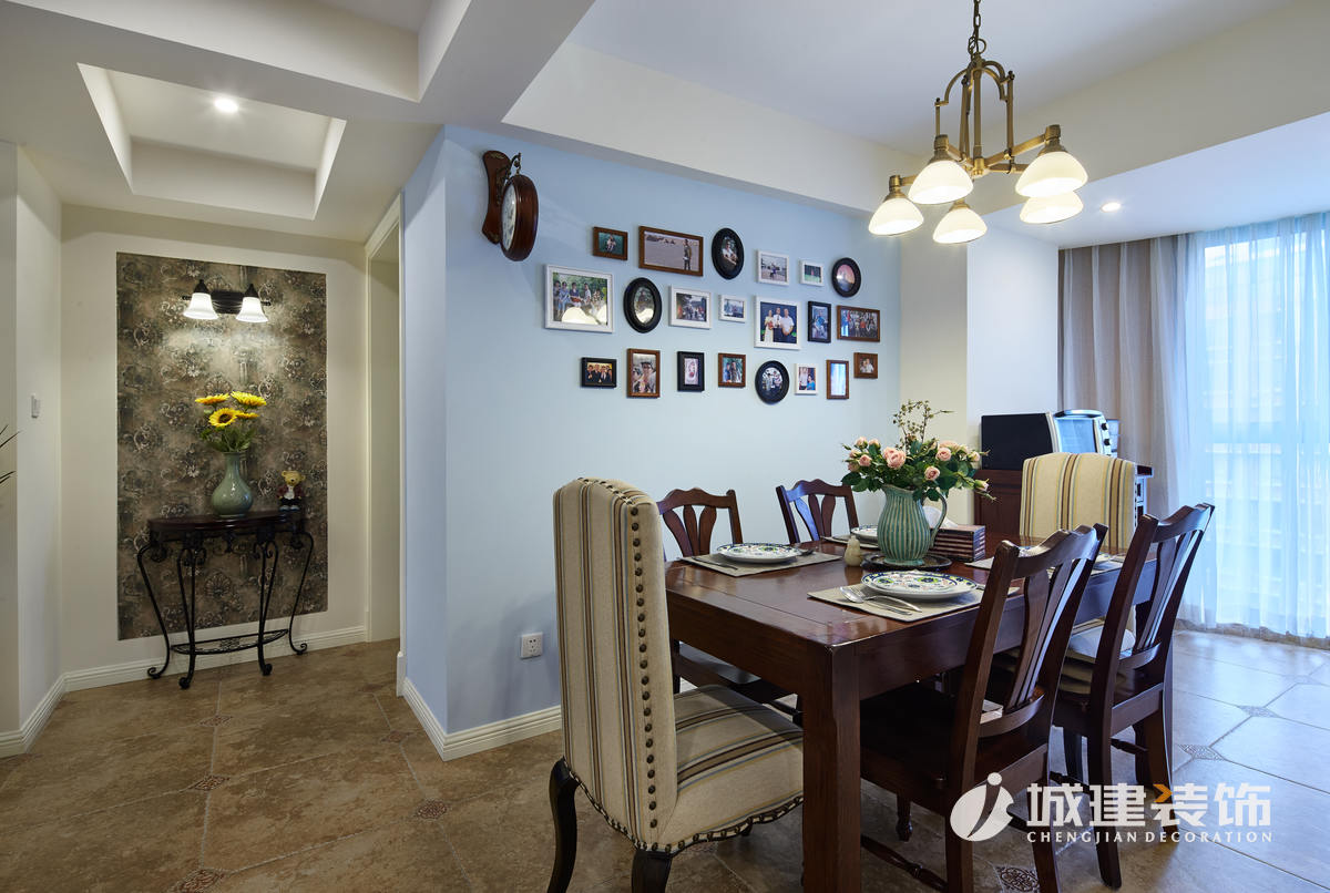 海歸小美之家-美林灣三室兩廳裝修案例