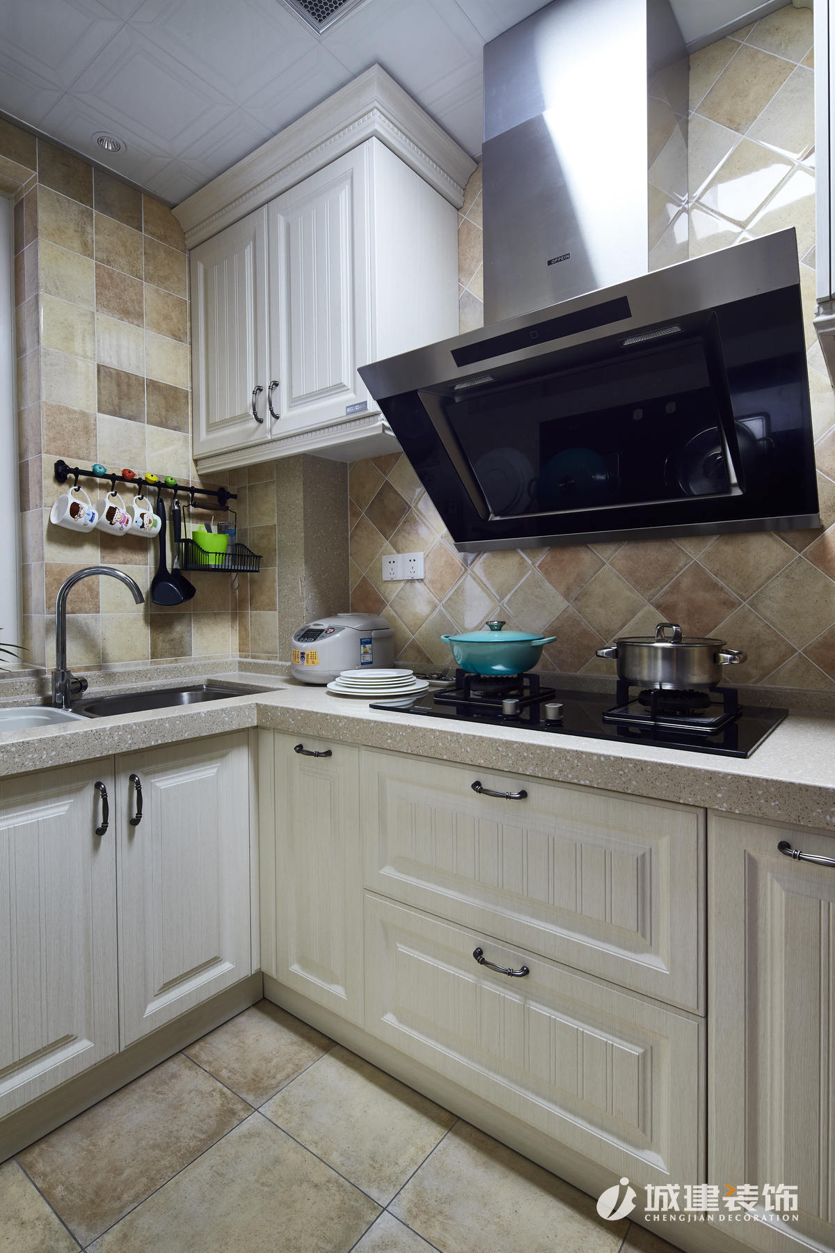 海歸小美之家-美林灣三室兩廳裝修案例