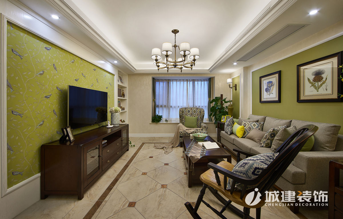 信步閑庭130平簡(jiǎn)美風(fēng)格設(shè)計(jì)案例