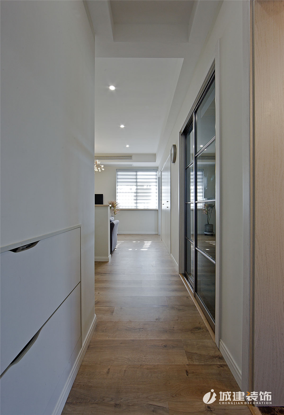 師苑新村70㎡北歐風(fēng)格兩室裝修案例