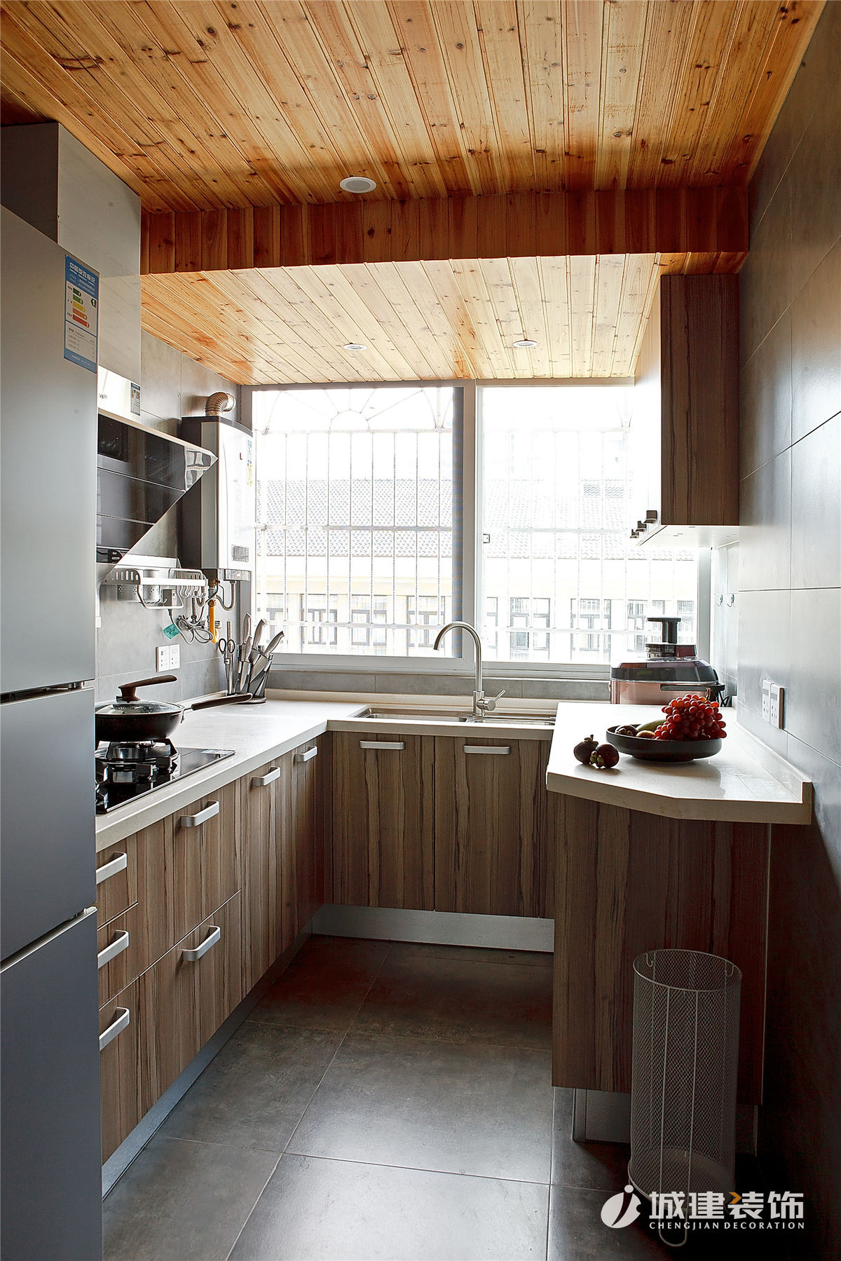 師苑新村70㎡北歐風(fēng)格兩室裝修案例