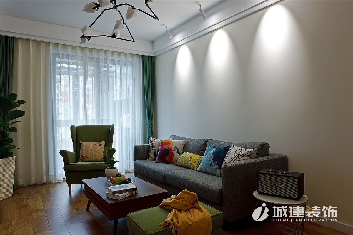 龍湖滟瀾山89方北歐風(fēng)格三室