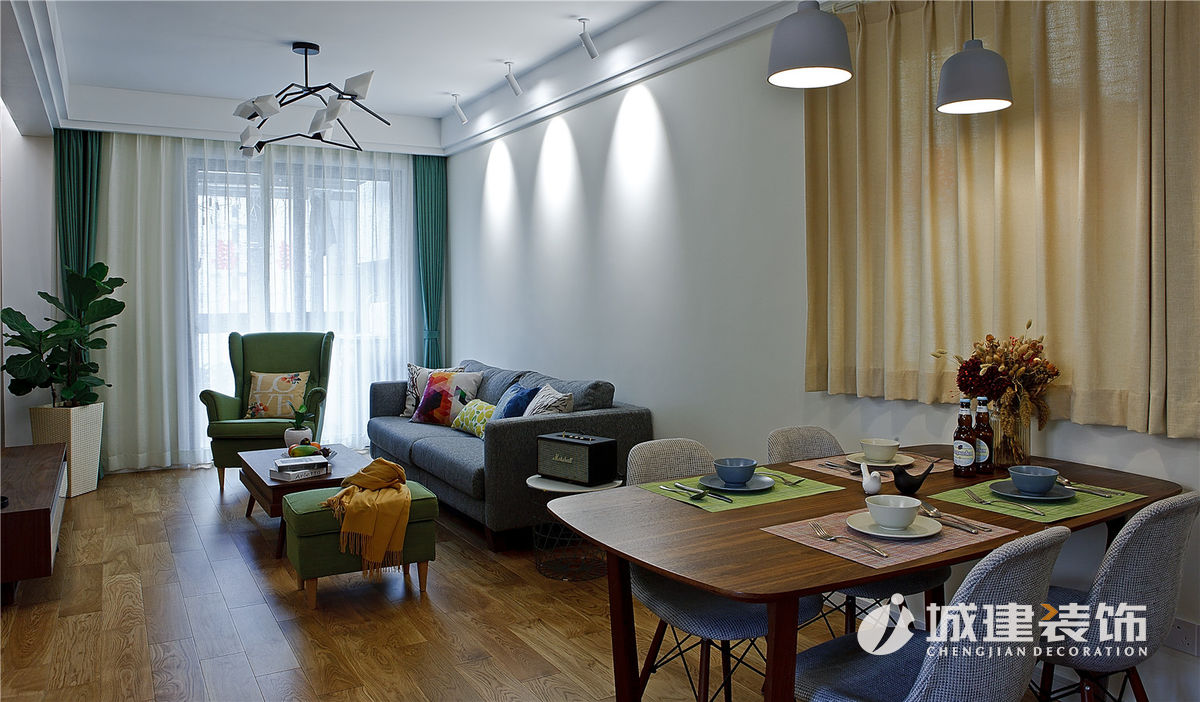 龍湖滟瀾山89方北歐風(fēng)格三室