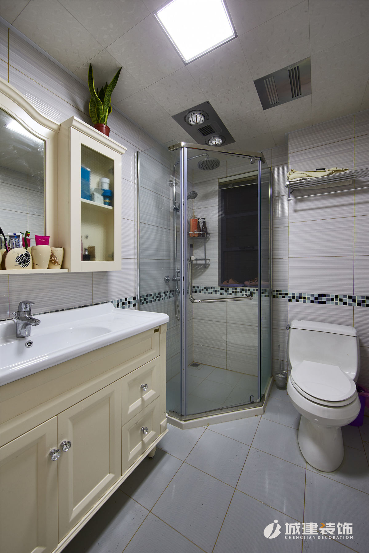 協(xié)安紫郡90方簡(jiǎn)美裝修案例