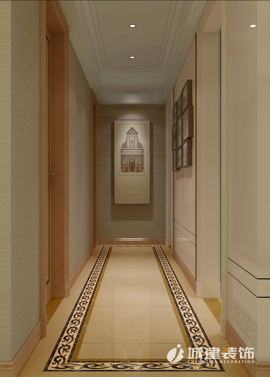 東方郡128方四室裝修效果圖