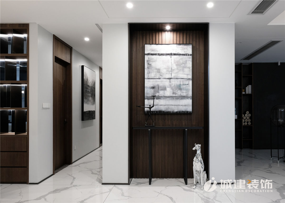 湖州綠城御園350㎡簡(jiǎn)約實(shí)景圖