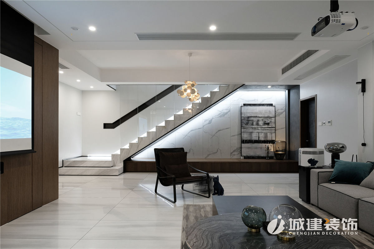 湖州綠城御園350㎡簡(jiǎn)約實(shí)景圖