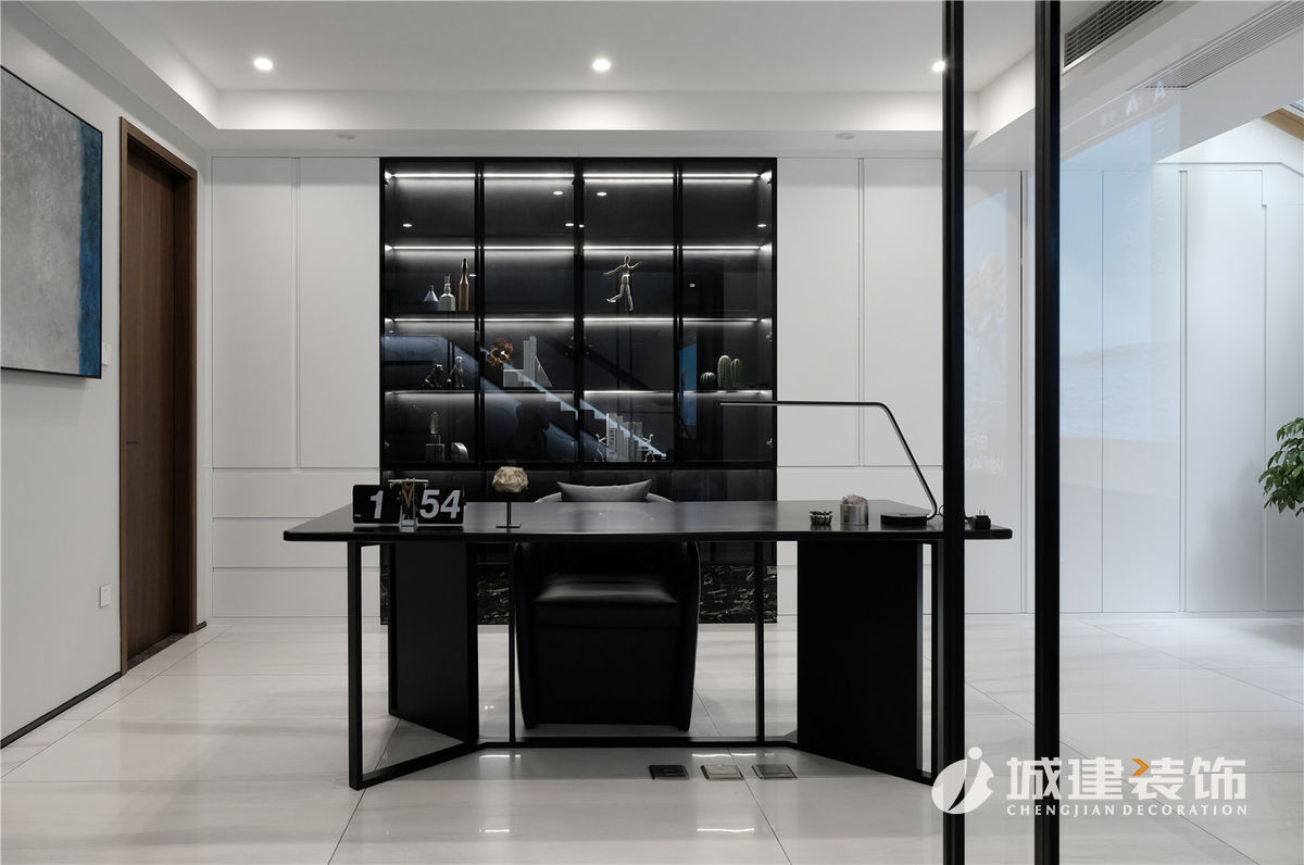 湖州綠城御園350㎡簡(jiǎn)約實(shí)景圖