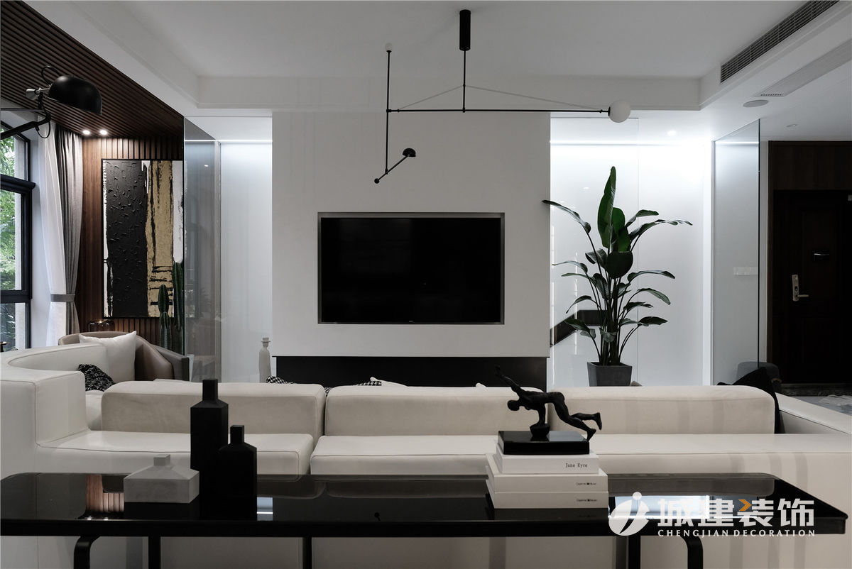 湖州綠城御園350㎡簡(jiǎn)約實(shí)景圖