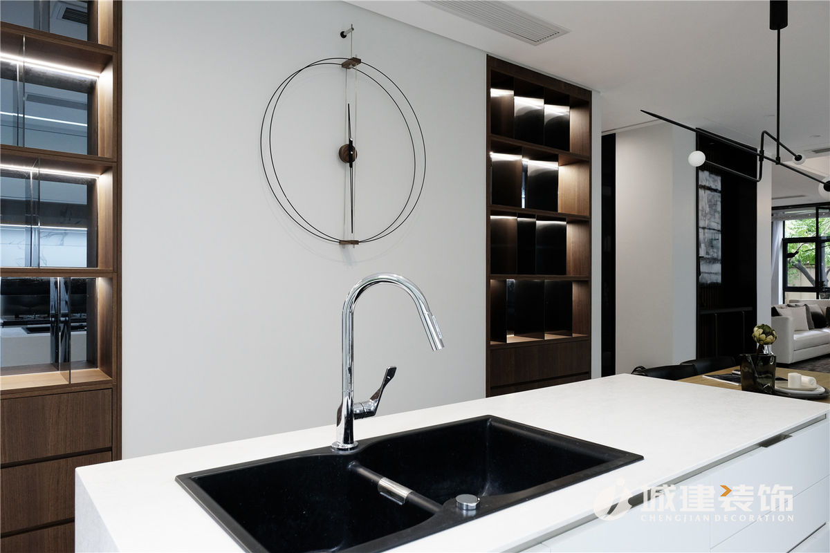 湖州綠城御園350㎡簡(jiǎn)約實(shí)景圖