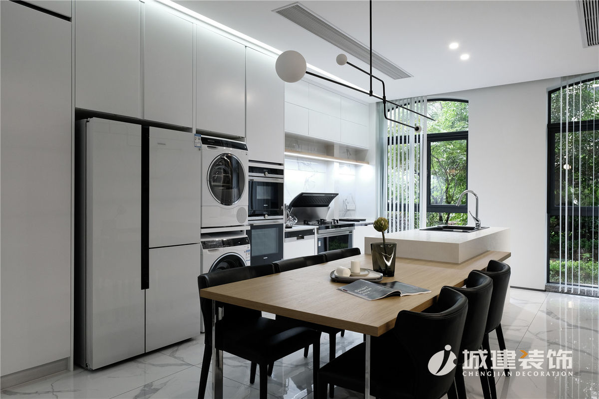 湖州綠城御園350㎡簡(jiǎn)約實(shí)景圖