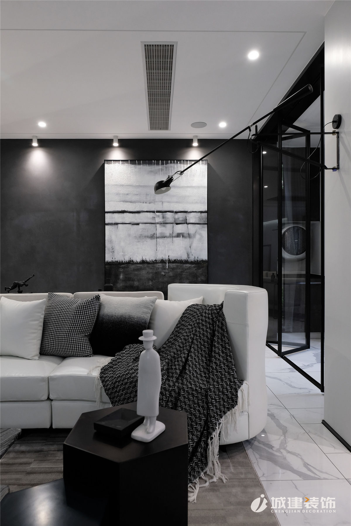 湖州綠城御園350㎡簡(jiǎn)約實(shí)景圖