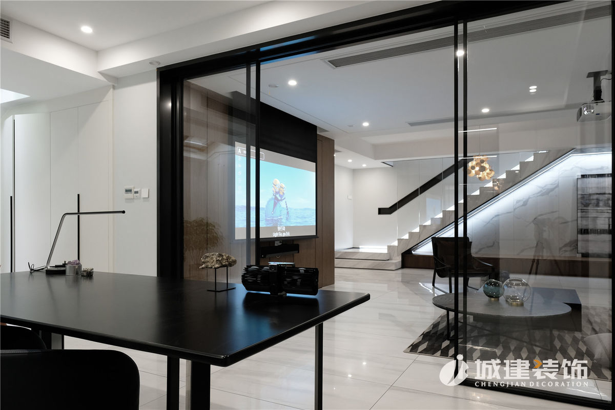 湖州綠城御園350㎡簡(jiǎn)約實(shí)景圖