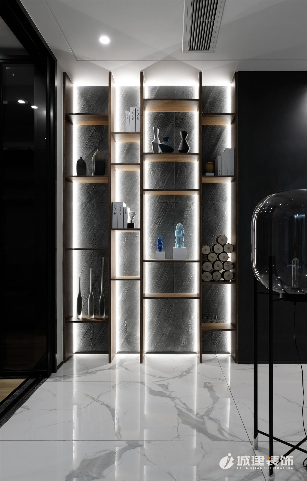 湖州綠城御園350㎡簡(jiǎn)約實(shí)景圖