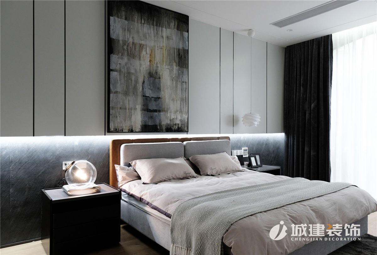 湖州綠城御園350㎡簡(jiǎn)約實(shí)景圖